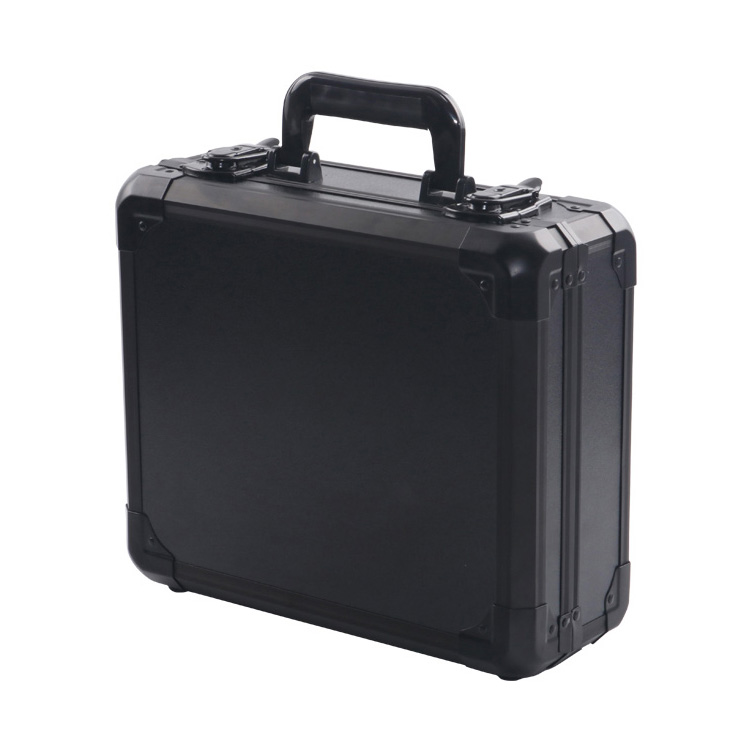 Aluminum Hard Case Passwords ToolBox Black Silver Briefcase