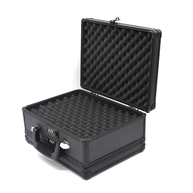 Double Sided Aluminum Handgun Case with 2 Combination Locks