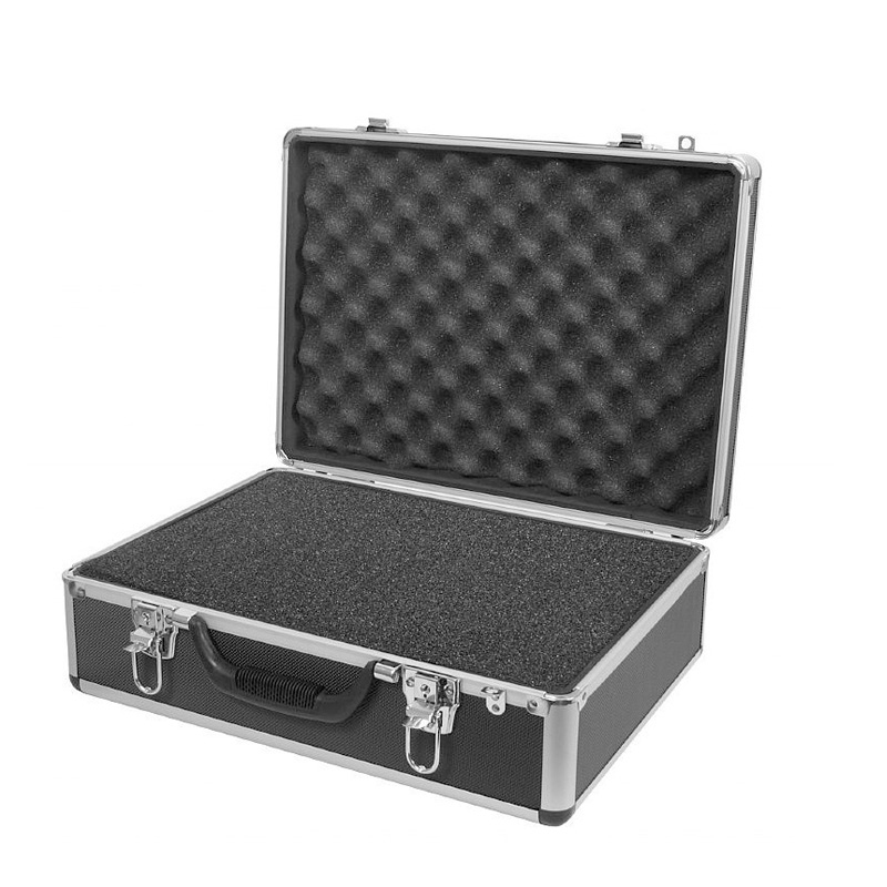Custom Size Aluminum Briefcase, Hard Aluminum Box with Foam