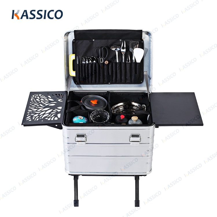 Portable Aluminum Camping Kitchen Chuck Box