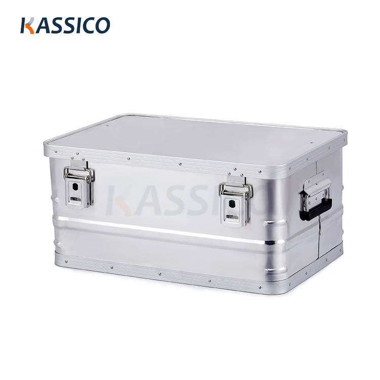 Stackable Aluminum Boxes For Mobile Use and Home Storage
