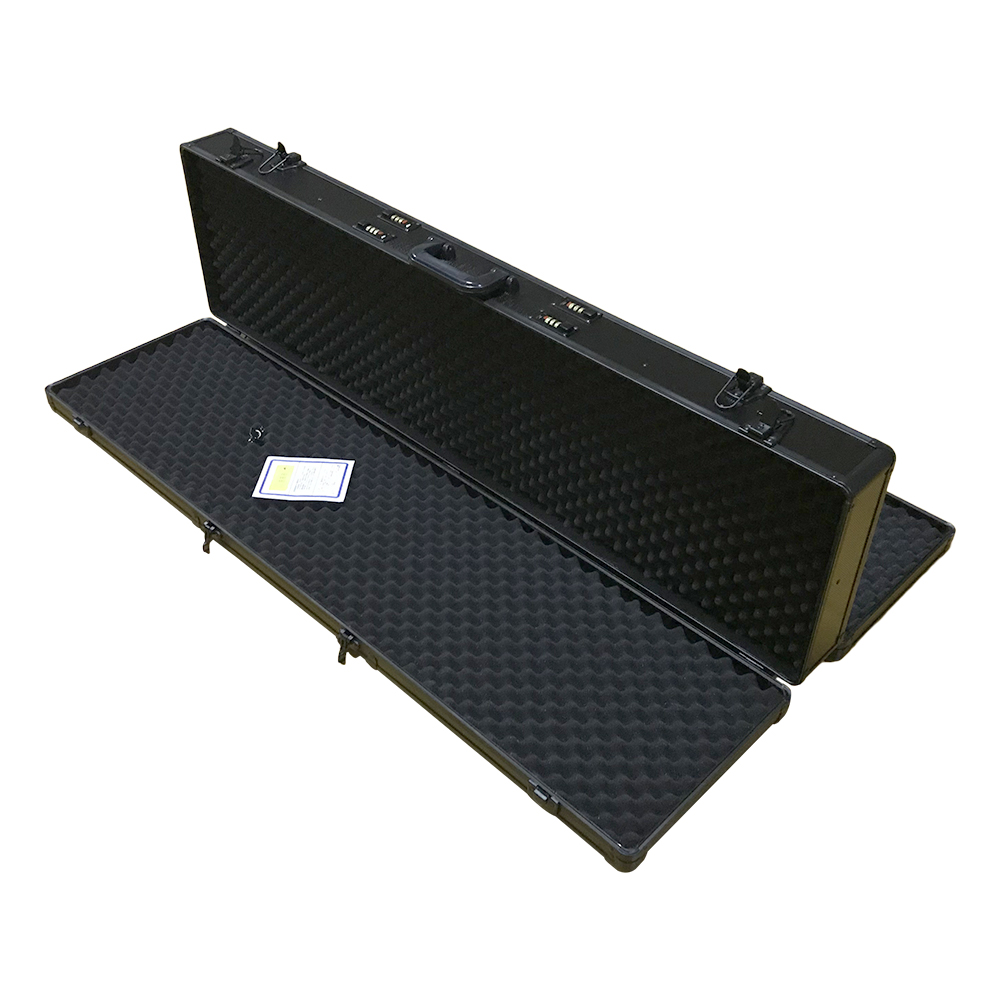 47 Inch Aluminum Gun Carrying Case Box with Soft Foam Inside
