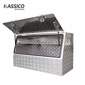 Aluminum Truck Tool Box 3/4 Side Opening