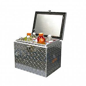 48QT Heavy Duty Aluminum Cooler Boxes, Ice Chest