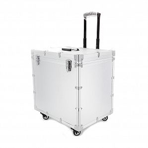 Large Aluminum Equipment Tool Trolley Case With Wheels