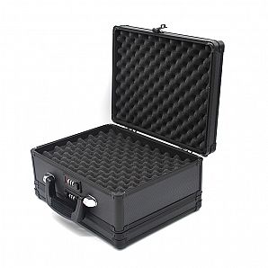 Double Sided Aluminum Handgun Case with 2 Combination Locks