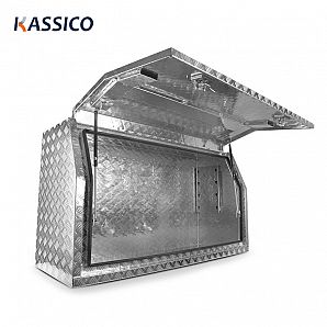 Aluminium Truck Tool Boxs for Pickup UTE Full Door Opening