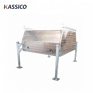Aluminum UTE Canopy Tool Boxes with Three Doors