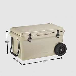 60QT Portable Insulated Cooler Box