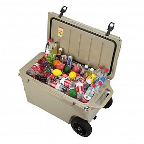 60QT Portable Insulated Cooler Box