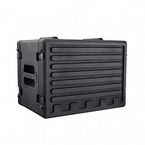 Heavy-Duty PP Plastic Audio Flight Rack Case 2U/3U/4U/6U