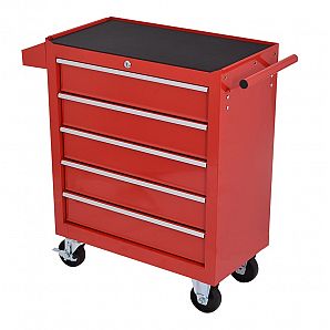 5 Drawer Heavy Duty Mobile Work Cabinet