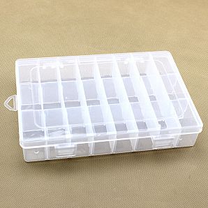 24 Detachable Adjustable Storage Organizer Case