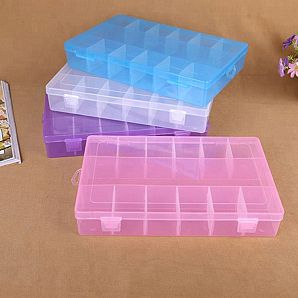 Plastic Divided Storage Box