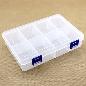 Transparent Plastic Storage Box