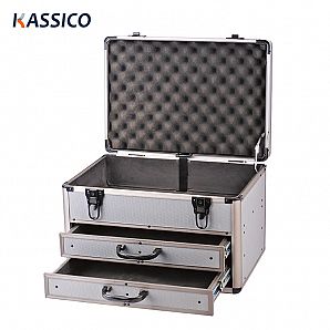 Metal Tool Box With Drawers and Foam