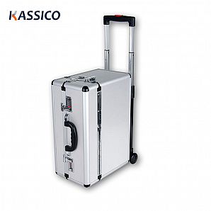 Aluminum Trolley Equipment Tool Case With Wheels
