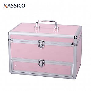 Custom Aluninum Cosmetic Case with Trays