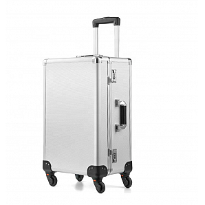 Aluminum Tool Case with Wheels and Handle