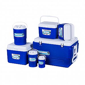 Plastic portable mobile beer ice cooler